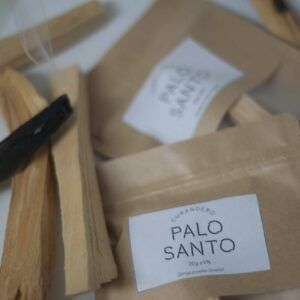 Palo santo sticks holy wood Ecuador space clearing