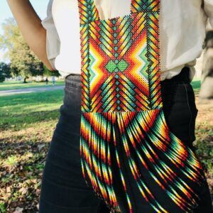 Amazonian jewelry Yawanawa tribal beaded Brazil